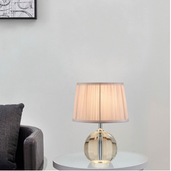 Laura Ashley Lydia Faceted Hand Cut Table Lamp