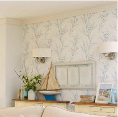 Laura Ashley Sorrento 2 lt Wall Light Antique Brass With Ivory Shade