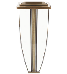 Laura Ashley Carson Crystal Table Lamp Large Antique Brass