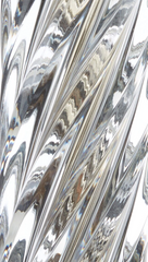 Laura Ashley Louis Twisted Floor Lamp Polished Nickel