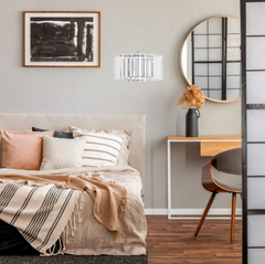 Laura Ashley Fernhurst Wall Light Polished Chrome