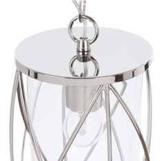 Laura Ashley Beckworth Pendant Polished Nickel