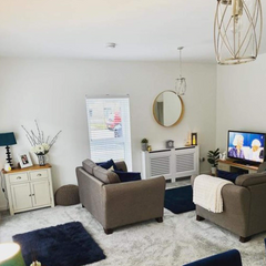 Laura Ashley Beckworth Pendant Polished Nickel