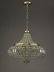 Asmara Pendant ASM0675 Dar Lighting Antique Brass