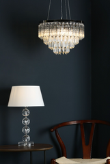 Fame 5 Light Pendant Polished Nickel