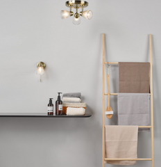 Cedric Wall Light IP44 CED0775 Dar Lighting Antique Brass