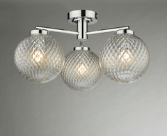 Wayne Bathroom Ceiling Light WAY5350 Dar Lighting