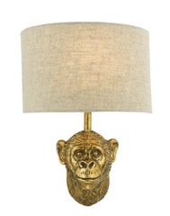 Raul Monkey Wall Light Comes with Shade Dar Lighting RAU0735