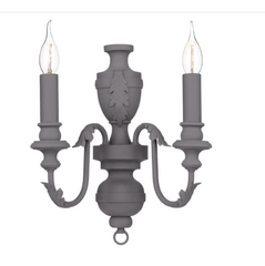 David Hunt Lighting Emile Double Wall Bracket EMI0999 Bespoke Finish