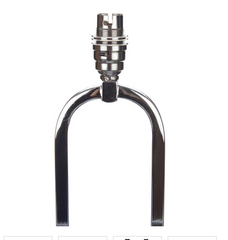 Laura Ashley Lara Table Lamp Base Chrome