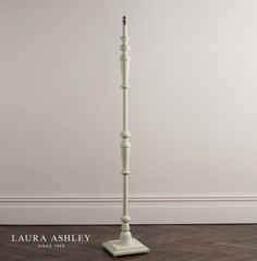 Laura Ashley Tate Painted Wood Candlestick Floor Lamp Base
