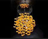 Astro 6 Lt Chandelier Metal Lux 206.175