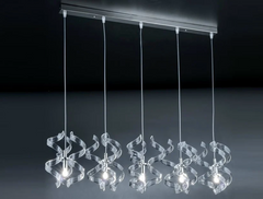 Astro 5 Lt Bar Chandelier Metal Lux 206.505