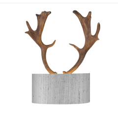 David Hunt Lighting Artemis Single Wall Light In Rustic Finish Comes With Bespoke Shade