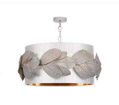 David Hunt Lighting  Laurel 4 Light Pendant Comes With Bespoke Shade