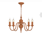 David Hunt Lighting Flemish 5 Lt Chandelier Bespoke