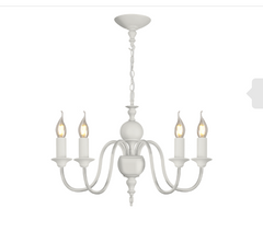 David Hunt Lighting Flemish 5 Lt Chandelier Bespoke
