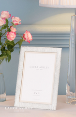 Laura Ashley Sealand Photo Frame Polished Silver 5x7 Inch