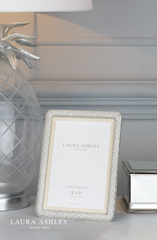 Laura Ashley Cartmel Photo Frame Polished Silver 5x7 Inch