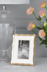 Laura Ashley Glasbury Photo Frame Polished Gold 4x6 Inch