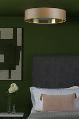 Wren 3 Light Flush With Bespoke Shade 60cm