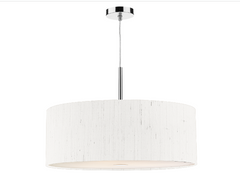 Ellington Silk Shade Ceiling Light 60cm ELL17