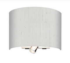 Wetzlar Wall Light Comes with Silk Shade WET0999