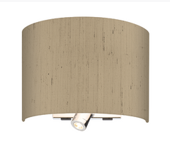 Wetzlar Wall Light Comes with Silk Shade WET0999