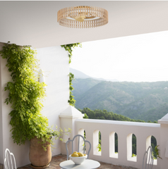 Bambu Ceiling Fan LEDS C4 Forlight