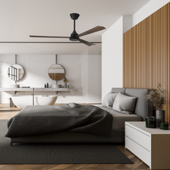 Shadow Ceiling Fan Brown LEDS C4 Forlight