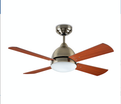 Borneo Ceiling Fan LEDS C4 Forlight Patina Teak