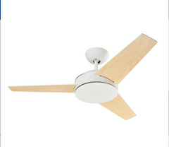 Windy Ceiling Fan LEDS C4 Forlight White / Wood E27