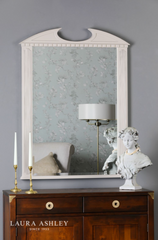 Laura Ashley Rossett Rectangle Mirror Grey 120 X 90cm