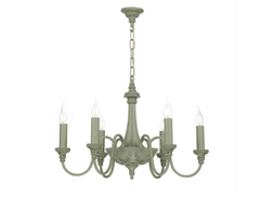 David Hunt Lighting Bailey 6 Light Chandelier Painted Collection