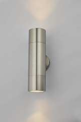 Ortega Outdoor 2 Light Wall Light Aluminium IP65