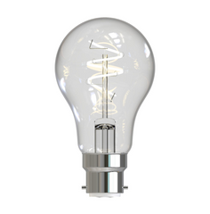 (Pack of 6) LED BC/B22 GLS Light Bulb 5w 470lm 2700k