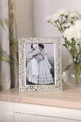 Laura Ashley Woolard Photo Frame Polished Silver 5 x 7