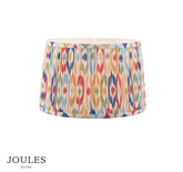 Joules Folly Multi Coloured Ikat Tapered Drum Shade 30cm