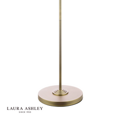 Laura Ashley Sorrento Floor Lamp 3 Light Matt Antique Brass