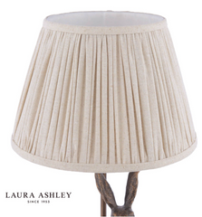 Laura Ashley Hare Table Lamp Antique Bronze With Shade