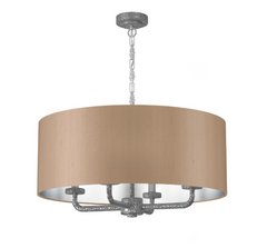 David Hunt Lighting Sloane 4 Lt Pendant Pewter SLO0499