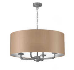 David Hunt Lighting Sloane 4 Lt Pendant Pewter SLO0499