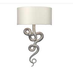 David Hunt Lighting Snake Wall Washer Pewter