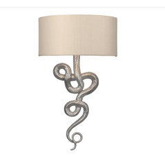 David Hunt Lighting Snake Wall Washer Pewter
