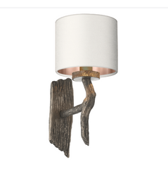 David Hunt Lighting Joshua Wall Light Comes with Shade JOS0799