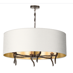 David Hunt Lighting Joshua Ceiling 6 Light with shade JOS0699