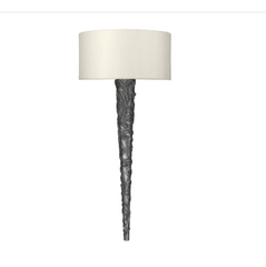 David Hunt Lighting Knurl Bronze Wall Light KNU0700 Bespoke Shade