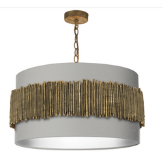 David Hunt Lighting Willow Pendant WIL0499 Bespoke shade