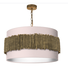 David Hunt Lighting Willow Pendant WIL0499 Bespoke shade