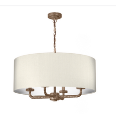 David Hunt Lighting Sloane 4 Lt Pendant Bronze SLO0400